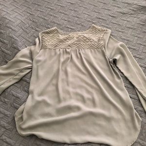 Light olive green blouse